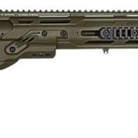 Cadex Inc CDX50DUAL5029BR40I2J5N CDX-50 Tremor 50 BMG 5+1 29" Black DLC Match Grade Threaded Barrel, Black DLC Aluminum Receiver w/Picatinny Rail, Adjustable Folding OD Green Stock, Black Polymer Grip