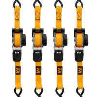 MUDDY MUD-RRS10-4PK   1"X10" RATCHET STRAPS ORG
