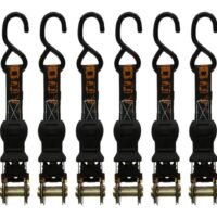MUDDY MUD-DRS14-6PK   1"X14" DURABLE RATCHET STRAP