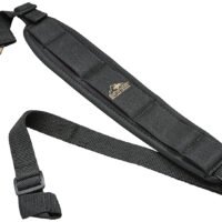 Butler Creek 80023 Comfort Stretch Shotgun Sling Black Neoprene w/Non-Slip Grippers 2.50" Wide Adjustable Design