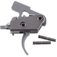 Wilson Combat TRTTUM2 Tactical Trigger Unit Two-Stage Two-Stage Curved Trigger with 4-4.50 lbs Draw Weight for AR-15