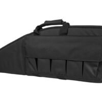 NcStar CV290736 VISM Rifle Case w/ Double Zippers ID Holder Foam Padding & Black Finish