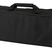 US PeaceKeeper P30042 RAT Case Water Resistant Black 600D Polyester w/ Padding Adjustable Straps Air Vents & Front Pocket w/ Triple Mag Pouch