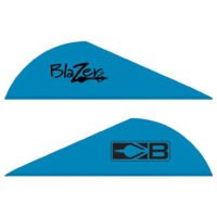 Bohning Blazer Vanes Satin Blue 36 pk.