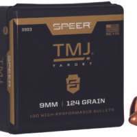 Speer 3993 TMJ  9mm 124gr Total Metal Jacket 100 Per Box/5 Case