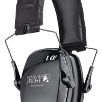 Howard Leight R01523 Leightning Ultra-Slim Passive Muff 23 dB Over the Head Black Adult