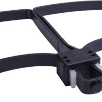 Uzi Accessories UZIFLXCB Flex Cuff  Black Polymer Adjustable
