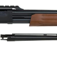 Mossberg 54243 500 Combo 12 Gauge 5+1 3" Blued 28" Vent Rib/24" Slugster  Barrel w/Cantilever Scope Mount, Blued Steel Receiver, Hardwood Dual Comb Stock, Includes Accu-Set Chokes