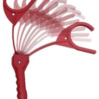 MTM Case-Gard EZ3 EZ-3 Clay Bird Thrower Red Manual Cocking 19" Long Single Ambidextrous Hand