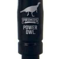 Primos 331 Power Owl Locator Open Call Owl Sounds Barred Owl Sounds Attracts Turkeys Black Acrylic