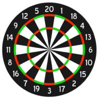 DuraMesh Archery Target Dartboard 25 in. x 32 in.