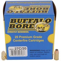 Buffalo Bore Ammunition 27C20 Personal Defense Strictly Business 380ACP +P 90gr Jacketed Hollow Point 20 Per Box/12 Case