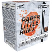 Fiocchi 12FPWR75 Paper Little Rino Extrema 12Gauge 2.75" 1 1/8oz 7.5Shot 25 Per Box/10 Case