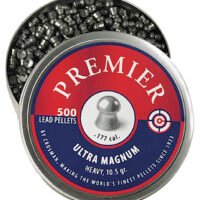 Crosman LUM77 Premier Ultra Magnum 177 Lead Domed Heavy Pellet 500/Tin
