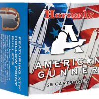 Hornady 90104 American Gunner 380ACP 90gr Hornady XTP Hollow Point 25 Per Box/10 Case