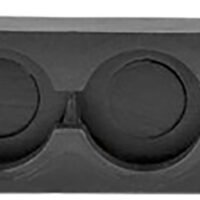 DeSantis Gunhide T11BAZZZ0 Swift Strip  made of Polymer with Black Finish for 38 Special, 357 Mag S&W J Frame Holds up to 6rds