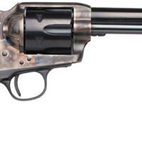 Taylors & Company 550903 1873 Cattleman Uberti Large 357 Mag/38 Special 6 Shot 5.50" Blued Steel Barrel & Cylinder, Color Case Hardened Steel Frame, Walnut Navy Style Grip, Exposed Hammer