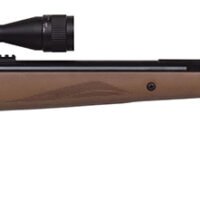 Benjamin BT725WNP Trail XL  Nitrogen Piston 25 Pellet Black Hardwood Fixed Thumbhole Stock 3-9x40mm AO