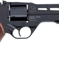 CHIAPPA RHINO 50DS 357MAG - 5" ADJ. SIGHT BLACK/WALNUT.