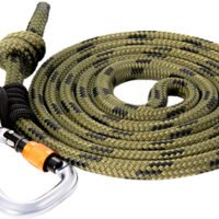 TETHRD 11MM LINEMAN BELT - W/2 CARABINERS & PRUSIK CORD<