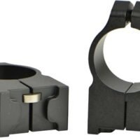 WARNE RINGS 1" RUGER HIGH - NO.1/MINI14/BLACKHAWK MATTE