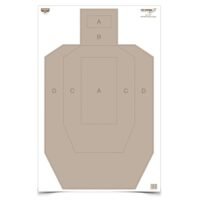 Birchwood Casey EZE-Scorer Paper Practice Targets 23" x 35" IPSC 100/ct