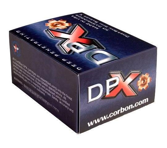 COR-BON Handgun Ammunition .380 ACP 80 gr DPX 1050 fps 20/box