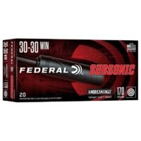 Federal Subsonic Rifle Ammunition .45-75 Govt 300gr SP 1000 fps 20/ct