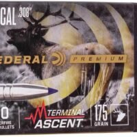 FEDERAL .308 CALIBER 175GR TERMINAL ASCENT COMP BULLET  50RD