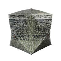 Muddy Carnage Die Cut Ground Blind Mossy Oak Bottomland