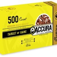 Accura Premium Powerbond Bullets 9mm .356" 124 gr RN 500/ct