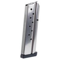 Check-Mate Full Size1911 Handgun Magazine Stainless Steel .38 Super 9/rd