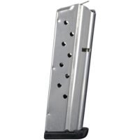 Check-Mate Full Size 1911 Handgun Magazine Stainless Steel 9mm Luger 9/rd