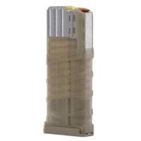 Lancer L7AWM Rifle Magazine Translucent Dark Earth .308 Win/7.62x5mm/6.5 Creedmoor 25/rd