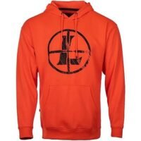 Leupold Distressed Reticle Performance Men's Hoodie Blaze Orange M