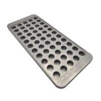 L.E. Wilson Billet Aluminum Reloading Tray .440" 55 Hole