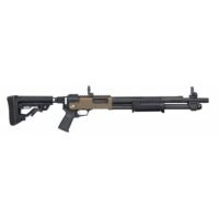Mossberg 590R Shotgun 12 ga 2.75" Chamber 6rd Magazine 18.5" Barrel FDE