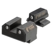 Night Fision Optics Ready Stealth Series Handgun Night Sights for Canik Mete SF/TP9 Black