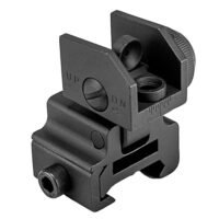 AR15 FLIP UP REAR SIGHT
