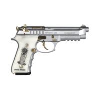 Girsan Regard MC Liberador Handgun 9mm Luger 18rd Magazine 4.9" Barrel Stainless with Santa Muerte Grips