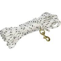 Omnipet Check Cord 40ft White