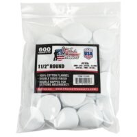 Pro-Shot 1 1/2" Round 100% Cotton Patches 600/ct