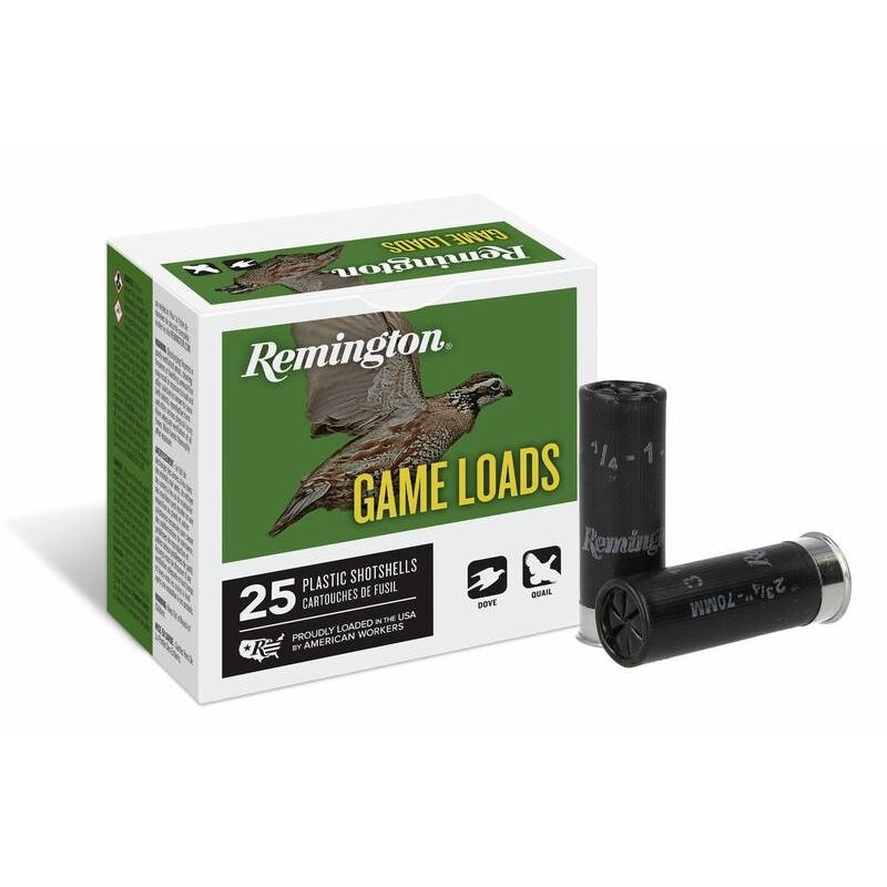 Remington Lead Game Load Shotshells 16 ga 2-3/4" 1 oz 1200 fps #7.5 25/ct