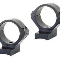 Talley Lightweight Alloy Scope Mounts - Black Anodized - 30mm - Low Weatherby Vanguard