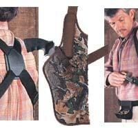 Uncle Mike's Sidekick Vertical Shoulder Holsters 4 1/2" - 5" Barrel Large Auto. - RH