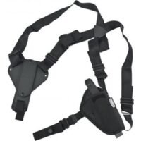 Uncle Mike's Plain Black Nylon Shoulder Holster 8716 AM#16