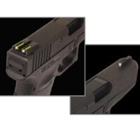 Truglo TFO Tritium/Fiber-Optic Day/Night Sights Fits Sig #8 Front/#8 Rear - Front Green/Rear Yellow