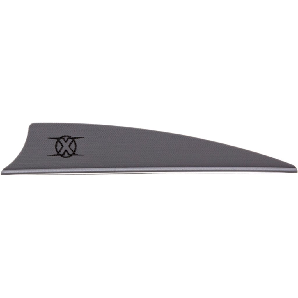 Bohning X Vanes Shield Cut 3 in. Silver 36 pk. - Image 2