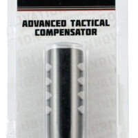 Seekins Precision 0011510039 ATC Muzzle Brake Black Melonite 416R Stainless Steel with 5/8"-24 tpi Threads for 7.62x51mm NATO AR-10