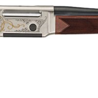 Henry H014WL243 Long Ranger Wildlife Full Size 243 Win 4+1 20" Blued Steel Barrel, Engraved Nickel-Plated w/24K Gold Inlay Steel Receiver, American Walnut Stock Right Hand